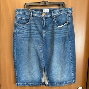Lane Bryant Jean Skirt